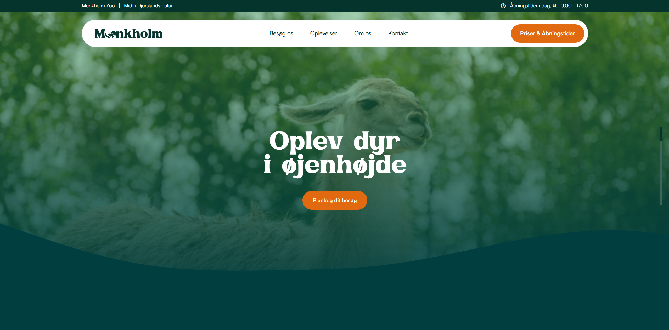 New Munkholm Zoo website